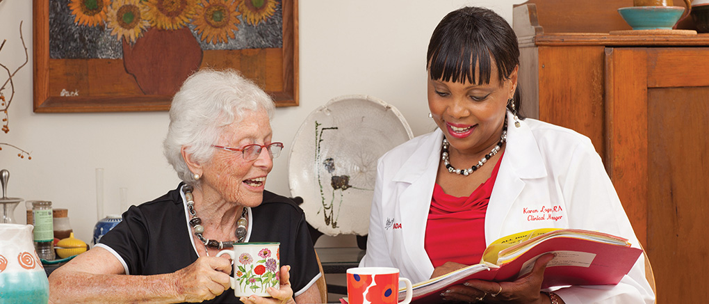 a safe and seamless transition to in-home care